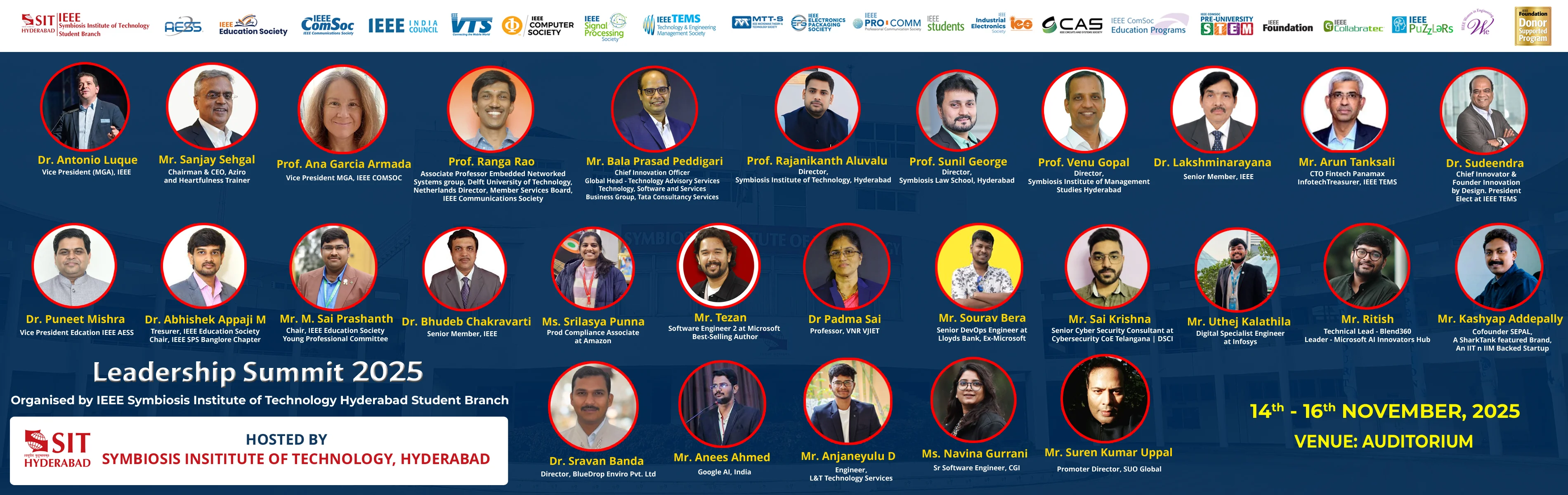 TEDx Speakers Banner