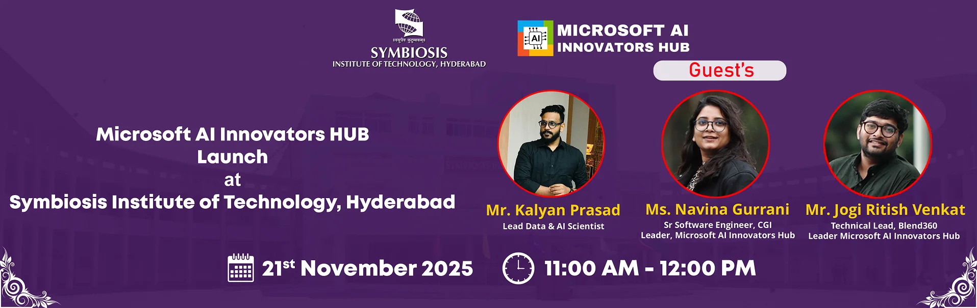 TEDx Speakers Banner