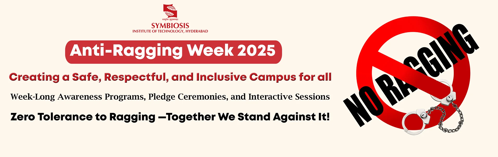 Anti Ragging banner