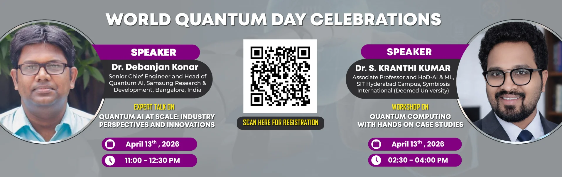 World Quantum Day Banner